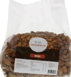 Mijnnatuurwinkel Bruine Amandelen (1000 gr)
