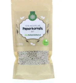 Mijnnatuurwinkel Peperkorrels Wit (250 gr)
