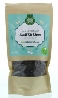 Mijnnatuurwinkel Zwarte Thee Gember (100 gr)