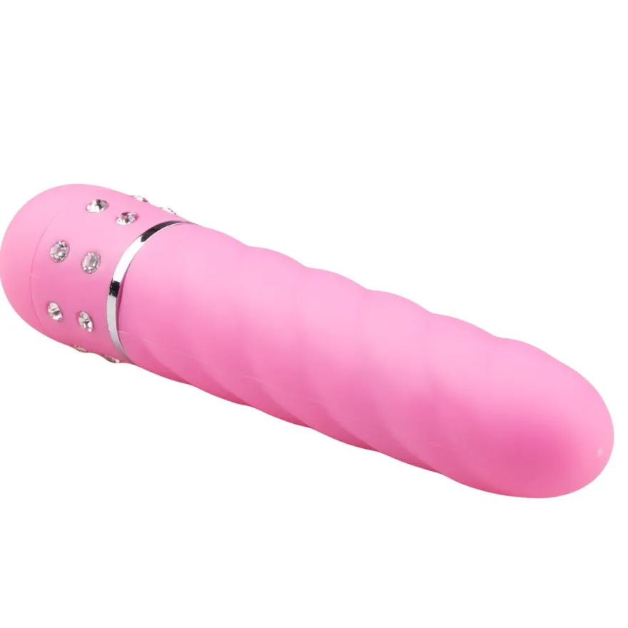 Mini Vibrator Gedraaid – Roze (1 stuk)