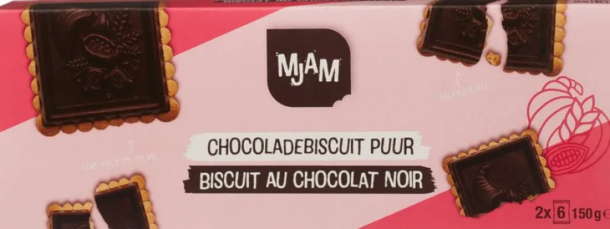 MJAM Biscuit Pure Chocolade (150 gr)