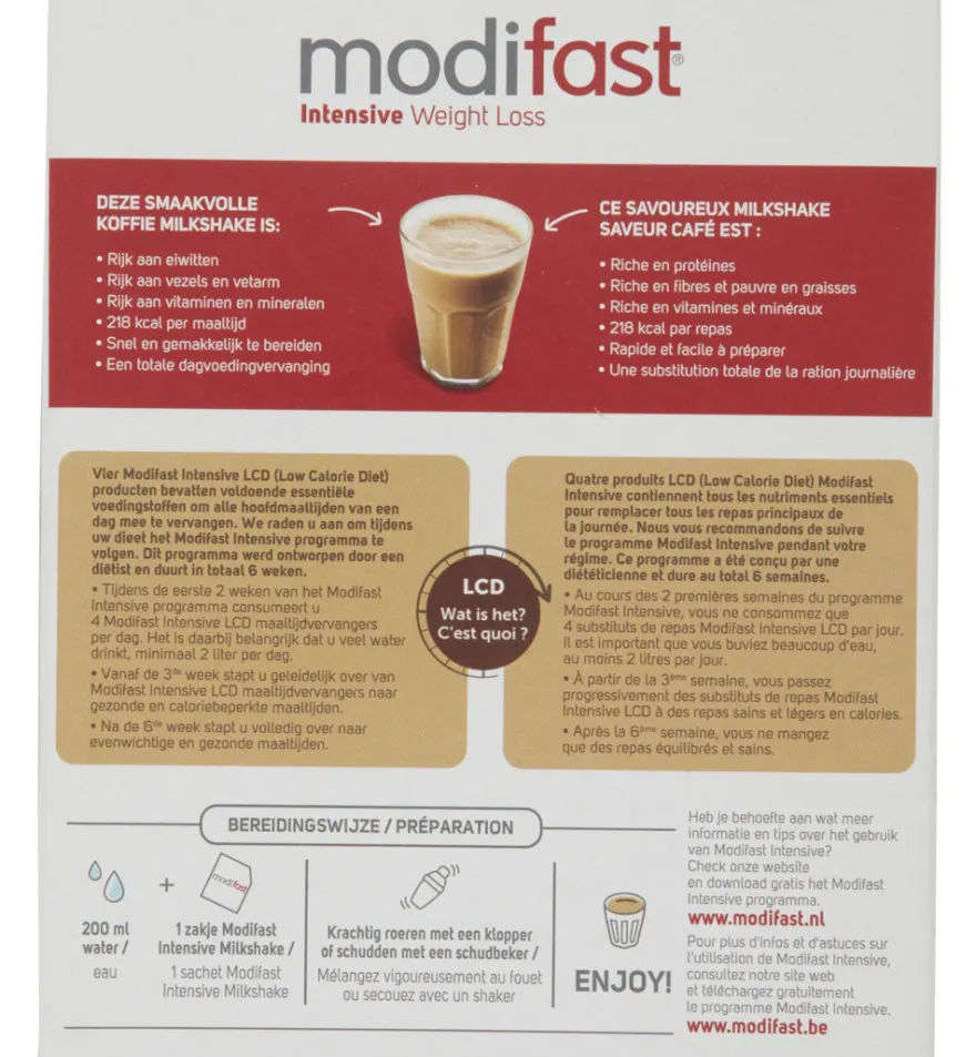 Modifast Intensive Milkshake Coffee (440 gr)