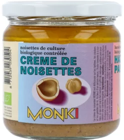 Monki Hazelnootpasta eko bio (330 gr)