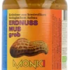 Monki Pindakaas crunchy met zout eko bio (650 gr)