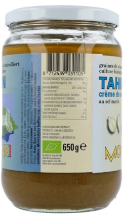Monki Tahin met zout eko bio (650 gr)