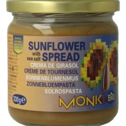 Monki Zonnebloempasta Bio (330 gr)