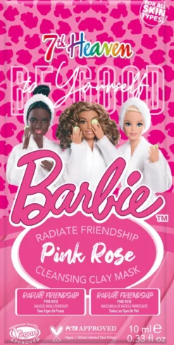 Montagne Jeunesse 7Th Heaven Mask Barbie Clay Pink Rose (1 stuk)