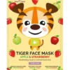 Montagne Jeunesse Tiger sheet face mask apple & strawberry (1 stuk)