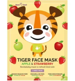Montagne Jeunesse Tiger sheet face mask apple & strawberry (1 stuk)