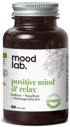 Moodlab Positive Mind & Relax Capsules (60 vegetarische capsules)
