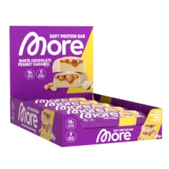 MORE Protein Bar White Chocolate Peanut Caramel (10 x 50 gr)