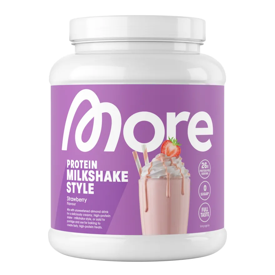 MORE Total Protein Strawberry Milkshake (600 gr)