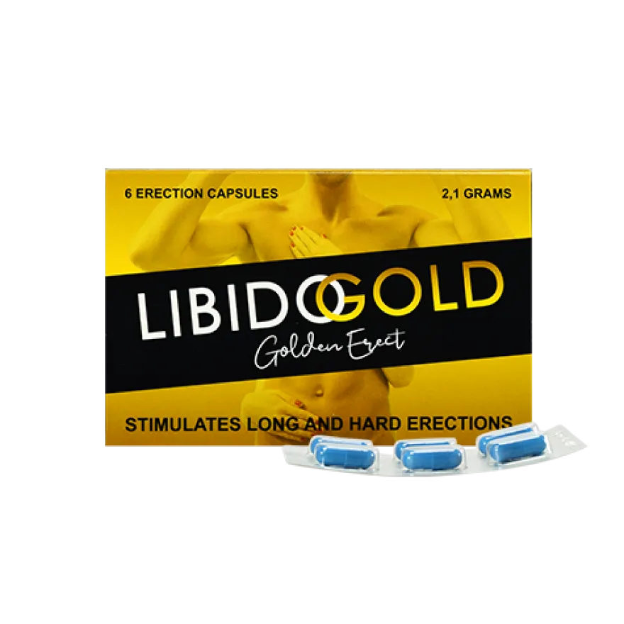 Morningstar Libido Gold Golden Erect (6 capsules)
