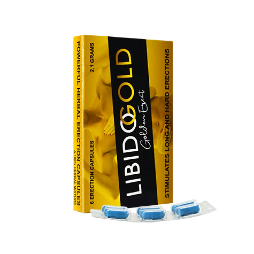 Morningstar Libido Gold Golden Erect (6 capsules)