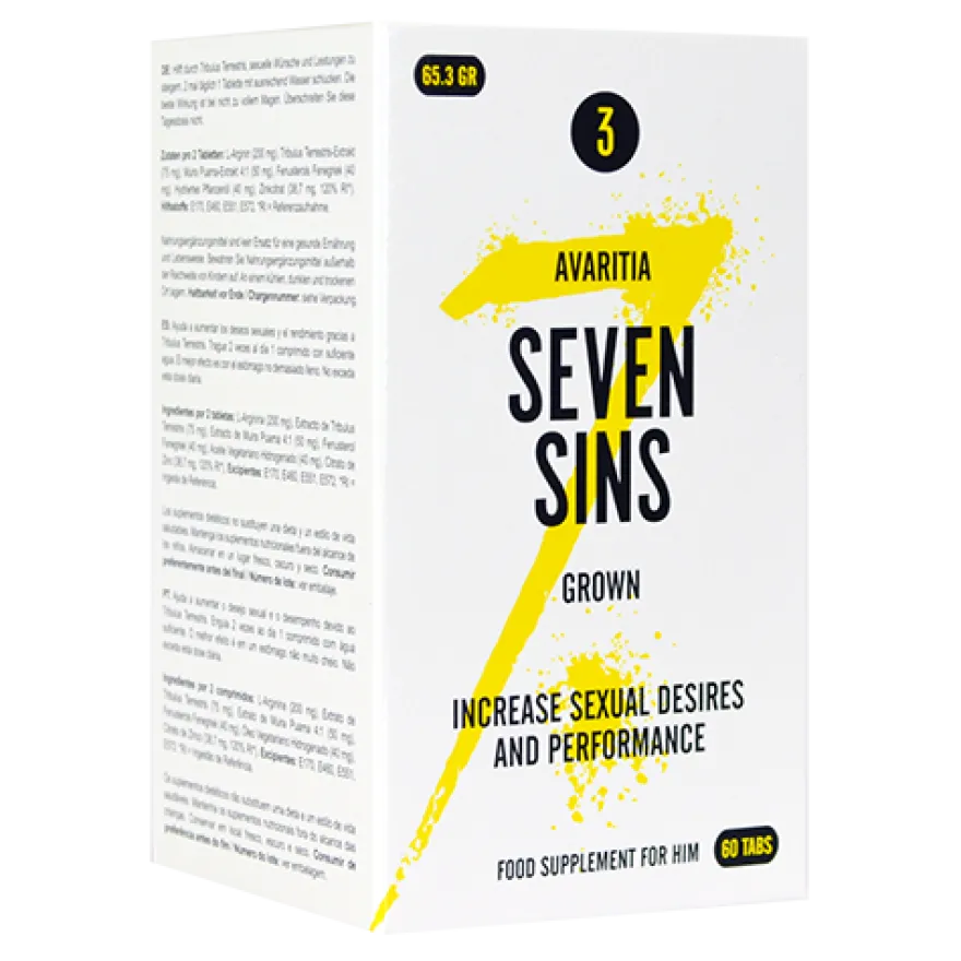Morningstar Seven Sins Grown (60 tabletten)