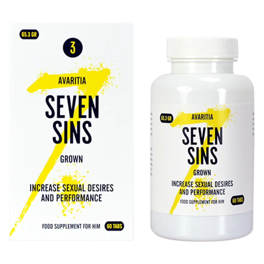Morningstar Seven Sins Grown (60 tabletten)