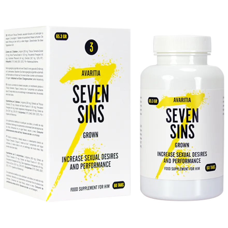 Morningstar Seven Sins Grown (60 tabletten)