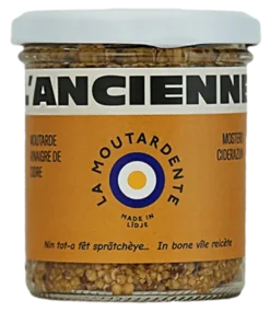 Moutardente La Moutardente Mosterd L’ancienne met Appelazijn Bio (200 ml)