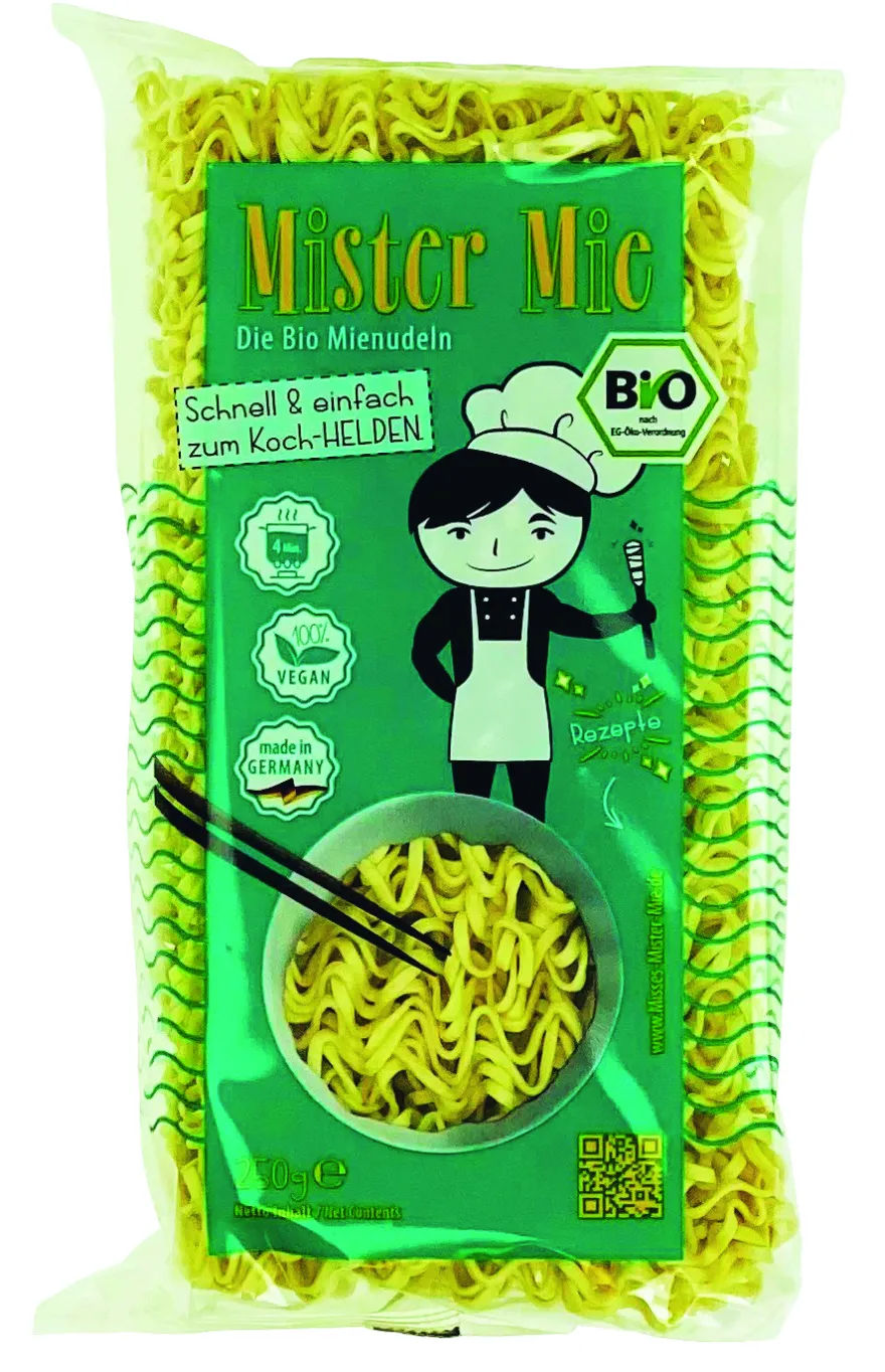 Mrs Mie Mister Mie Biologische Mie Noedels (250 gr)