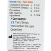 Multicheck Glucose & Cholesterol Teststrips (25 stuks)
