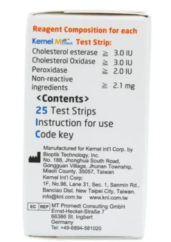 Multicheck Glucose & Cholesterol Teststrips (25 stuks)