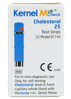 Multicheck Glucose & Cholesterol Teststrips (25 stuks)