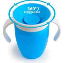 Munchkin Miracle 360° Oefenbeker Blauw (207 ml)