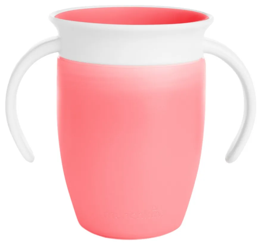 Munchkin Miracle 360° Oefenbeker Roze (207 ml)