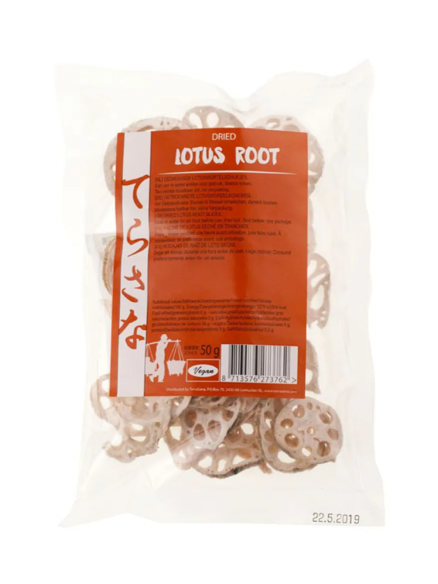 Muso Lotusschijfjes Gedroogd (50 gr)