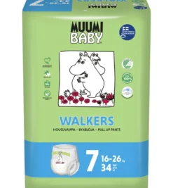 Muumi Baby Ecologische luierbroekjes maat 7 XL 16-26kg (34 stuks)