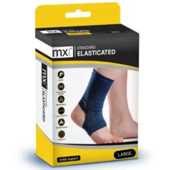 Mx Health Mx Standard Ankle Support Elastic – L (1 stuk)
