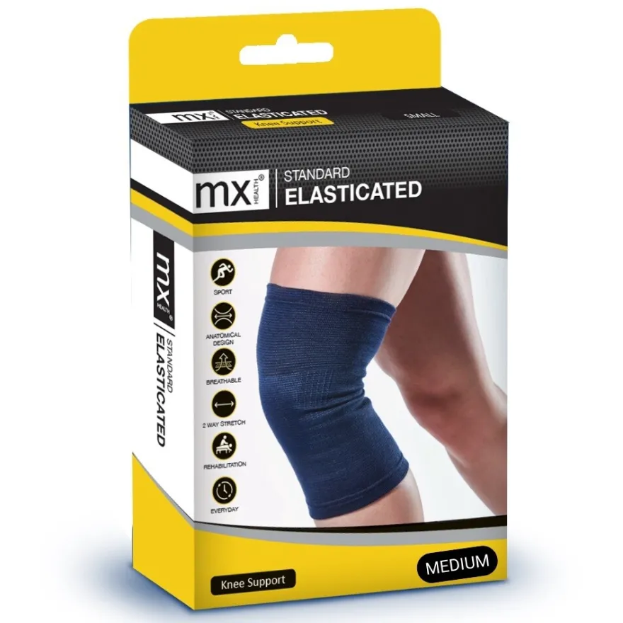Mx Health Mx Standard Knee Support Elastic – M (1 stuk)