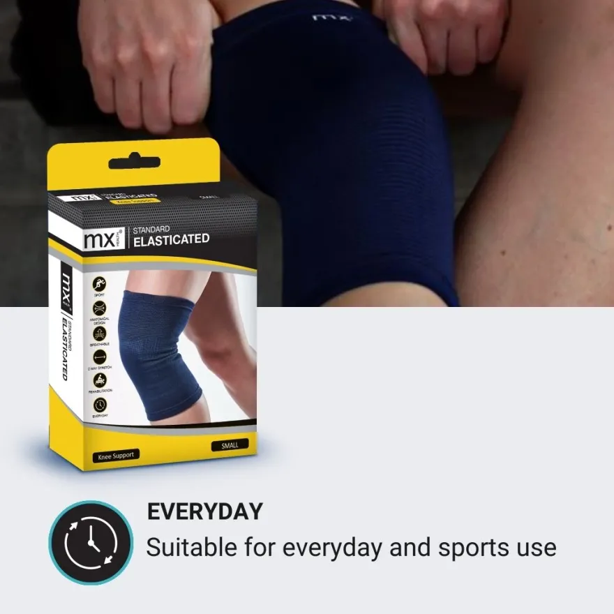 Mx Health Mx Standard Knee Support Elastic – M (1 stuk)