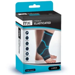 Mx Health Premium Ankle Support Elastic – L (1 stuk)