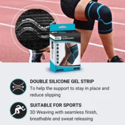 Mx Health Premium Knee Support Elastic – L (1 stuk)