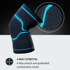 Mx Health Premium Knee Support Elastic – L (1 stuk)