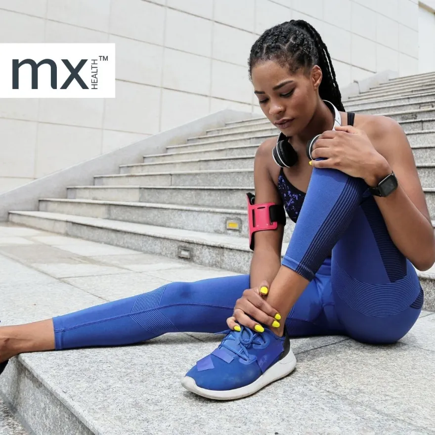 Mx Health Standard Ankle Support Elastic – S (1 stuk)