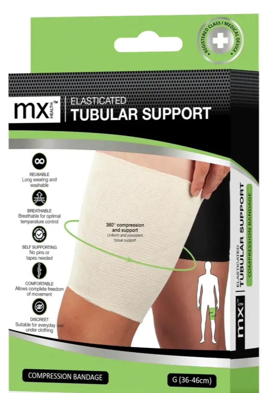 Mx Health Tubular Support Compression Bandage G (36–46cm) (1 stuk)