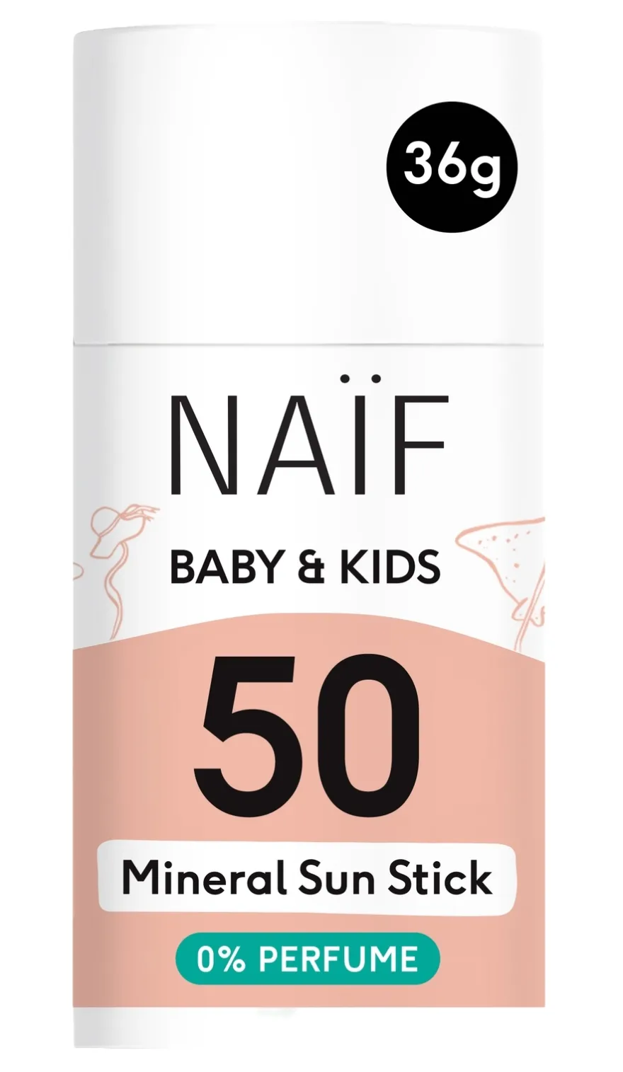 Naif Baby & Kids Mineral Sun Stick SPF50 (36 gr)