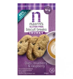 Nairns Breakfast Biscuit Blueberry & Raspberry (160 gr)