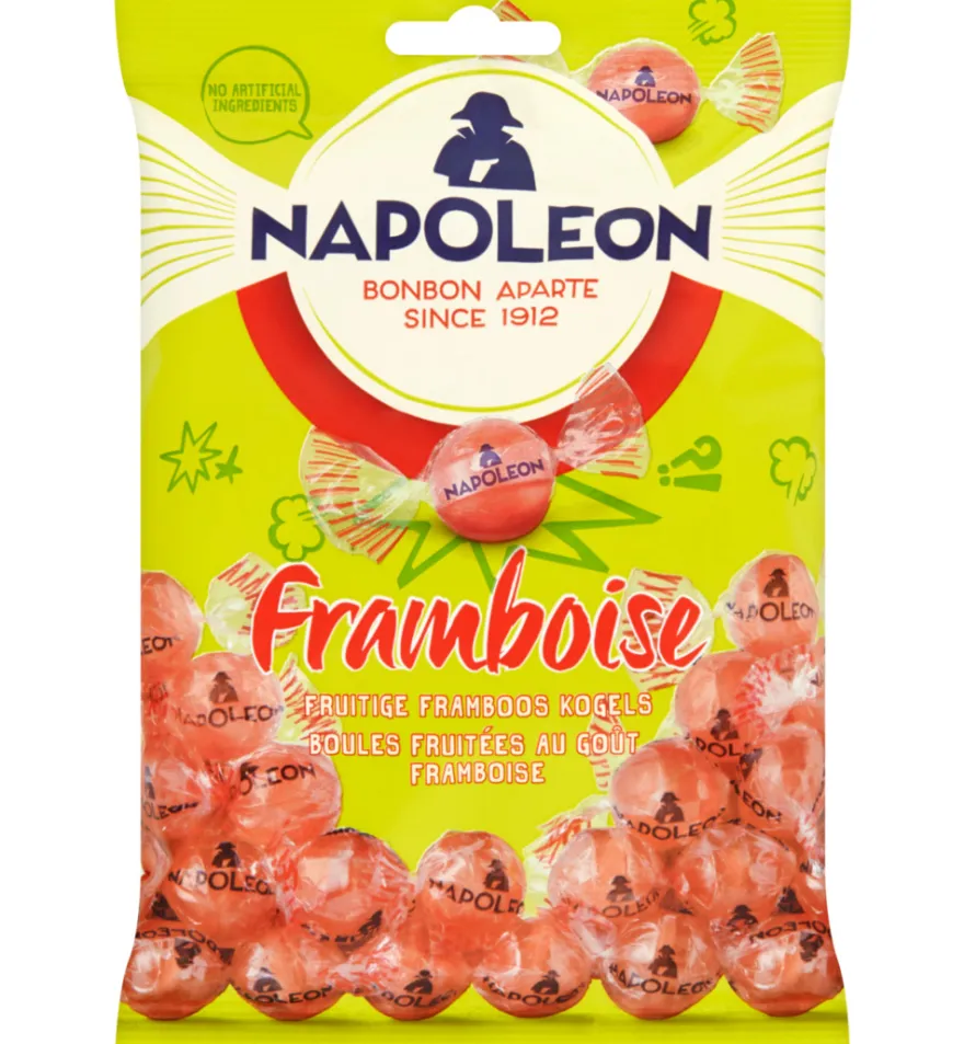 Napoleon Framboos kogels (150 gr)