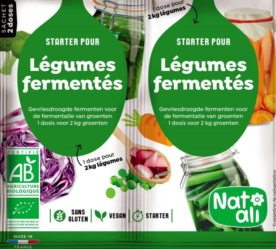 Nat-ali Fermenten voor Groenten (10 gr)