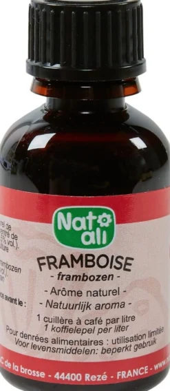 Nat-ali Natuurlijk Aroma Frambozen (30 ml)