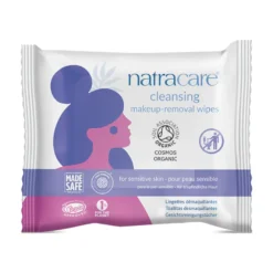 Natracare Make up schoonmaakdoekjes bio (20 stuks)
