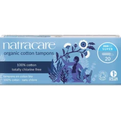 Natracare Tampons katoen super (20 stuks)