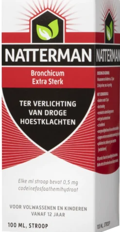 Natterman Bronchicum extra sterk (100 ml)