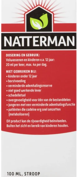 Natterman Bronchicum extra sterk (100 ml)