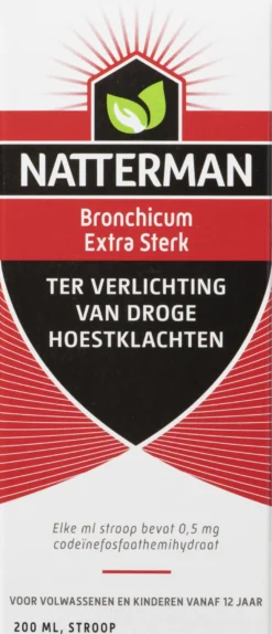 Natterman Bronchicum extra sterk (200 ml)