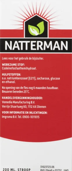 Natterman Bronchicum extra sterk (200 ml)