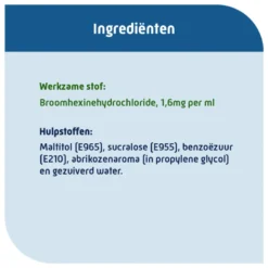 Natterman Hoestdrank extra sterk broomhexine HCl 8mg/5ml (150 ml)